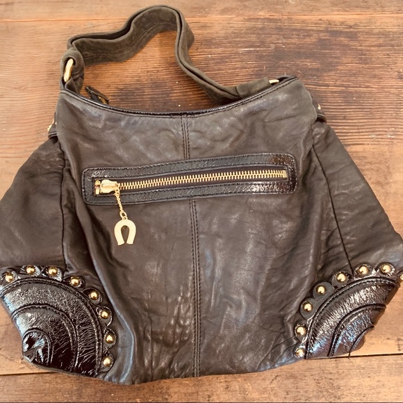 Studded Leather Purse by Betsey Johnson - Picture 3 of 6